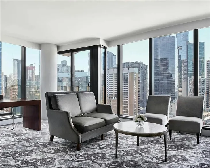 Chaise ti Lounge ti chambre ti hôtel .